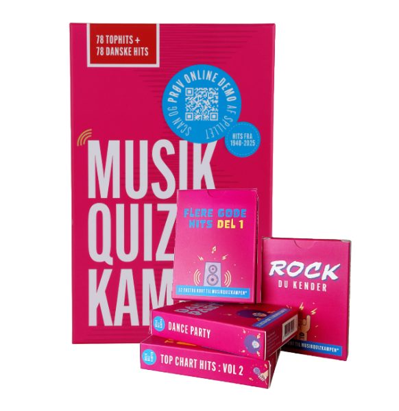 Musikquizkampen: STOR pakke, Spillet + 4 udvidelser