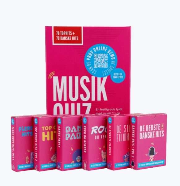 Musikquizkampen: MEGA pakke, Spillet + 6 udvidelser