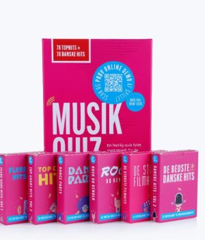 MEGA pakke: Musikquizkampen + 6 udvidelser