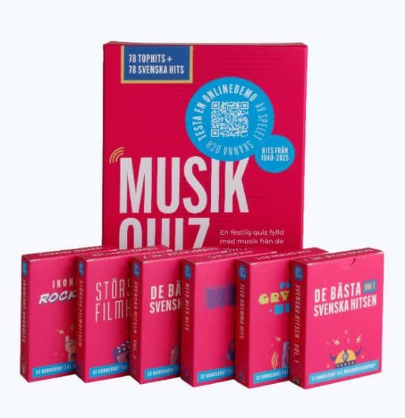 Musikquizkampen + 6 tilläggspaket